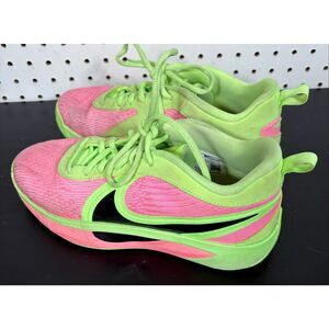 Nike Giannis 6 lime blast hyper pink youth  size 6.5